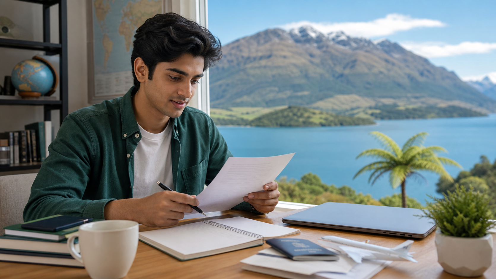 Indian student planning university study in New Zealand